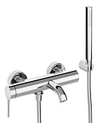 Alpi Nu Смеситель для душа накладной, с ручным душем и изливом, цвет: chrome NU 24801 CR