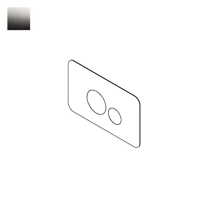 Ritmonio Complementi Клавиша смыва 26x0,8x16h см, цвет: ix brushed 78T003IX