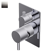 Ritmonio Diametro35 S Смеситель для душа, на 2 потребителя, внешняя часть, цвет: ix brushed PR52GC111IX