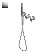 Ritmonio Diametro35 S Смеситель для душа, на 3 потребителя, внешняя часть, цвет: crl chrome PR52GG201CRL