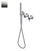 Ritmonio Diametro35 S Смеситель для душа, на 3 потребителя, внешняя часть, цвет: ix brushed PR52GG201IX