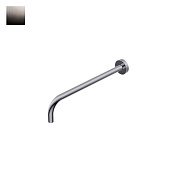 Ritmonio Reverso Кронштейн настенный для верхнего душа 35 см, цвет: blx brushed black chrome Q0BA6068BLX