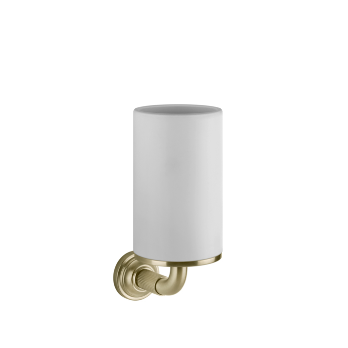 Gessi Venti20 Стакан подвесной, композитный, цвет: brushed brass PVD 65407#727