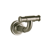 Gessi Venti20 Крючок для полотенец двойной, подвесной, цвет: finox brushed nickel 65521#149