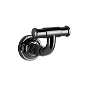Gessi Venti20 Крючок для полотенец двойной, подвесной, цвет: black metal PVD 65521#706