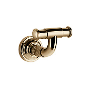 Gessi Venti20 Крючок для полотенец двойной, подвесной, цвет: warm bronze PVD 65521#735