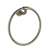 Gessi Venti20 Полотенцедержатель кольцо d22,2 см, подвесной, цвет: finox brushed nickel 65509#149