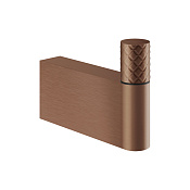 Gessi Habito Intreccio Крючок для полотенец одинарный, подвесной, цвет: copper brushed PVD 70123#708