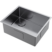 Omoikiri Taki 54-U/IF-L Side SF-IN Кухонная мойка из нержавеющей стали 54x44 см, цвет: нерж. сталь 4997474