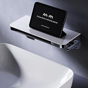 Am.Pm Func Смеситель для раковины встр. с внутренней частью, излив 15,2 см, цвет: хром глянец F8F72700