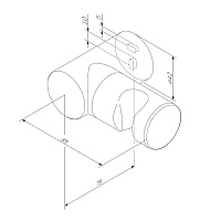 Am.Pm Держатель душевой лейки поворотный, цвет: черный матовый F0500822