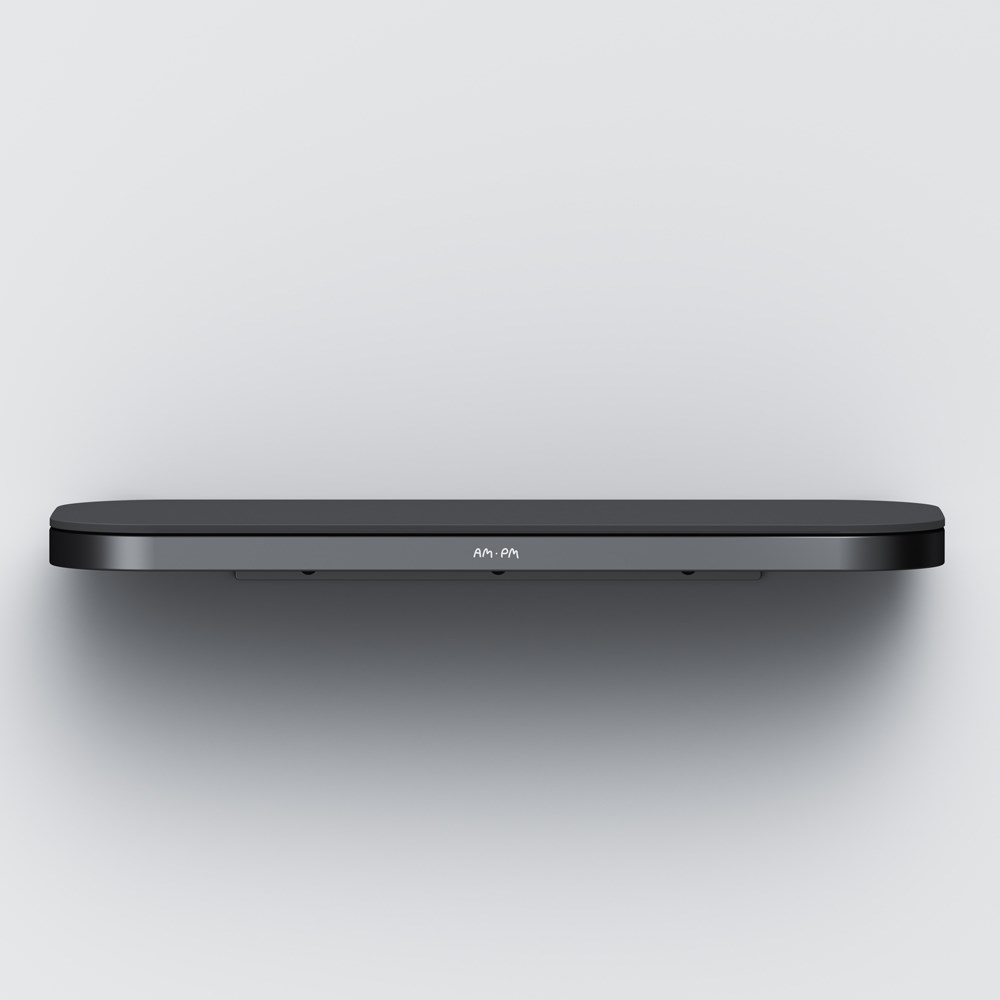 Am.Pm Func Полка подвесная 30 см, цвет: черный матовый A8F37622