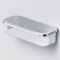 Am.Pm Func Полка подвесная 30 см, цвет: хром глянцевый A8F53100