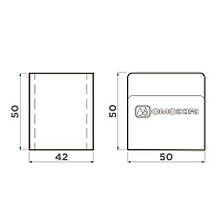 Omoikiri SH-01-GB Держатель для губки цвет: графит 4999125