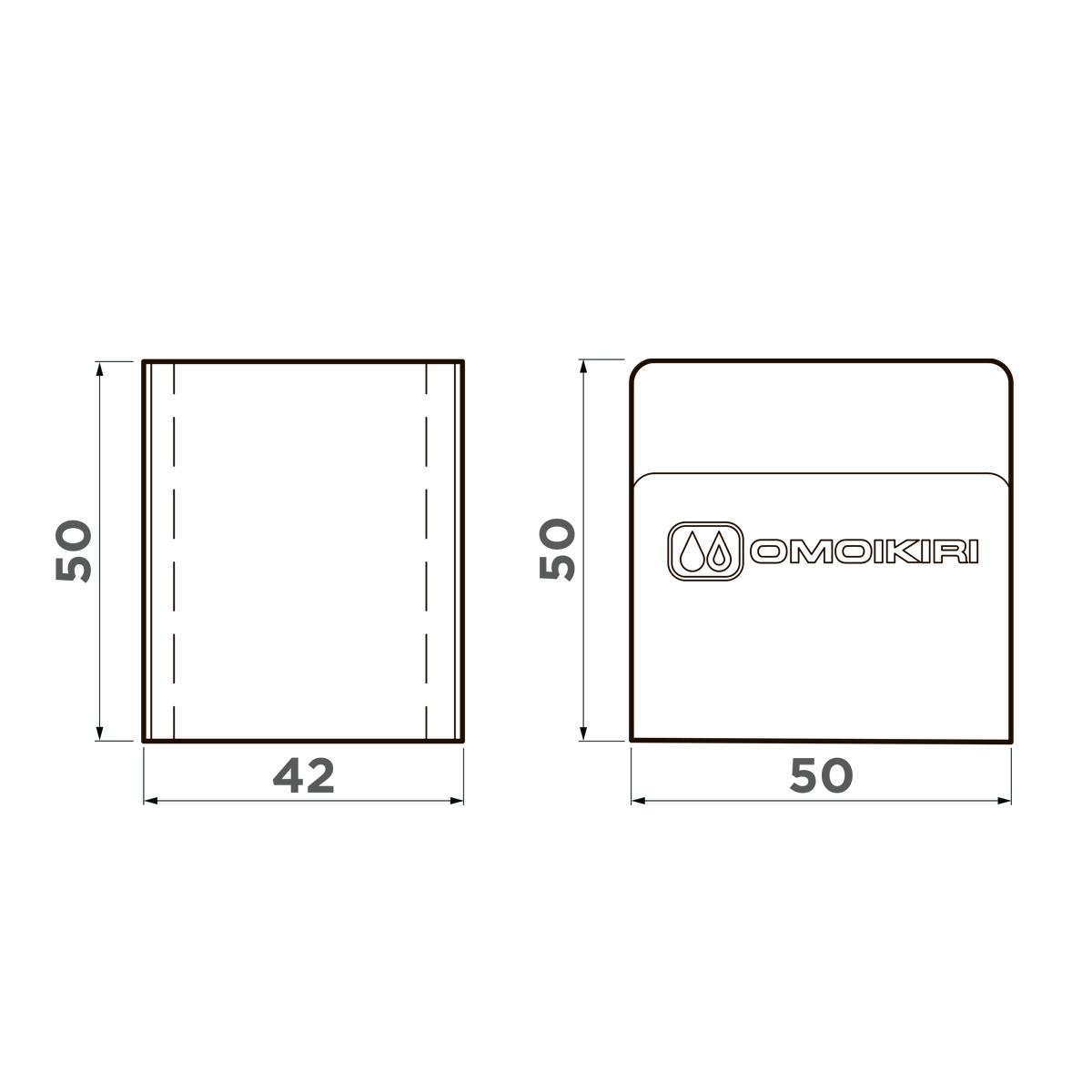 Omoikiri SH-01-IN Держатель для губки цвет: нержавеющая сталь 4999122