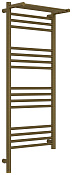 Сунержа Богема 3.1 с 1 полкой Полотенцесушитель электр. 40х100h см, левое, цвет: состаренная бронза 05-6006-1040