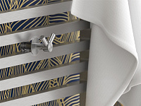 Сунержа Виват Крючок двойной подвесной для полотенцесушителя, нержавеющая сталь, цвет: сатин 071-2010-0005