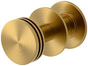 Сунержа Диско Крючок подвесной для полотенцесушителя, нержавеющая сталь, цвет: состаренная латунь 051-2010-0006