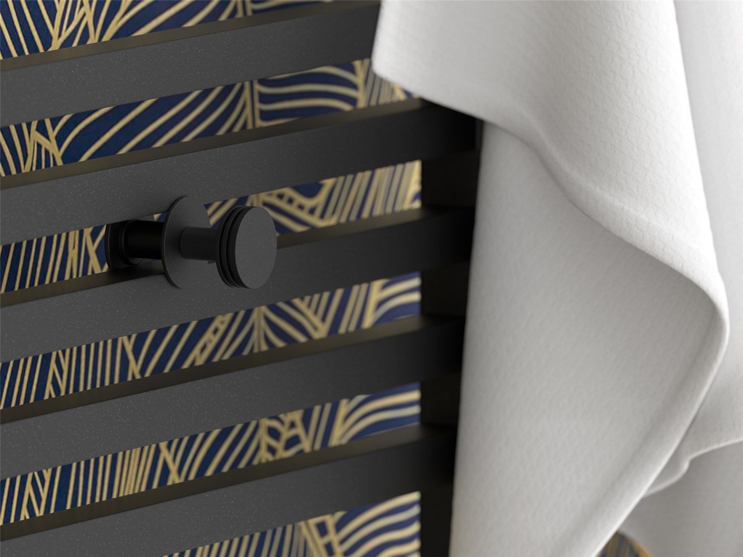 Сунержа Диско Крючок подвесной для полотенцесушителя, нержавеющая сталь, цвет: тёмный титан муар 15-2010-0006