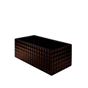 Bette Loft Ornament Ванна отдельностоящая 181x81 см, с шумоизоляцией и декор. панелями, цвет: черный 3172-056 CFXX6A