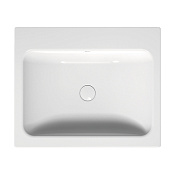Bette One Раковина встраиваемая сверху 60x49,5 см, без отв. под смеситель, с переливом, цвет: белый A138-000