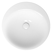 Bette Lux Oval Couture Раковина встраиваемая сверху d50x10h см, без отв. под смеситель, цвет: белый A220-000 HLW1