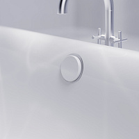 Bette Bettemono Слив-перелив для нестандартных ванн, Click-Clack, цвет: белый B640-000