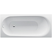 Bette Comodo Ванна стальная встраиваемая 170x75см, с шумоизоляцией, BetteАнтислип Sense, цвет: белый 1250-000 AS