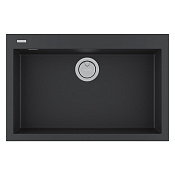 Paulmark Decoration Кухонная мойка Acrystone 76x50 см, цвет: anthracite PM937650-AN