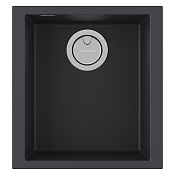 Paulmark Neo Classic Кухонная мойка Acrystone 41x43,5 см, цвет: anthracite PM964144-AN