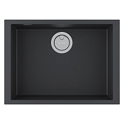 Paulmark Neo Classic Кухонная мойка Acrystone 60x43,5 см, цвет: anthracite PM966044-AN