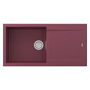 Paulmark Extensio Кухонная мойка Acrystone 99x50 см, цвет: merlot PM989950-ME