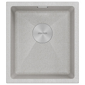 Paulmark Lumi Кухонная мойка It-Granit 41x46 см, цвет: бежевый LU41-BE