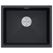 Paulmark Lumi Кухонная мойка It-Granit 55,5x46 см, цвет: антрацит LU55-AN