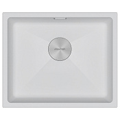 Paulmark Lumi Кухонная мойка It-Granit 55,5x46 см, цвет: белый LU55-WH