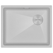 Paulmark Lumi Кухонная мойка It-Granit 55,5x44 см, цвет: белый LU55SK-WH