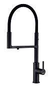Paulmark Tornado Смеситель для кухни с гибким изливом и возможностью подкл. фильтра, цвет: антрацит To213402-AN