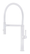 Paulmark Leader Смеситель для кухни с гибким изливом, цвет: белый матовый Le214101-WH
