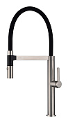 Paulmark Leader Смеситель для кухни с гибким изливом, цвет: брашированная сталь Le214101-BS