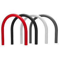 Paulmark Гибкий излив для кухонного смесителя, цвет: черный I888-BL