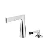 Boheme Duo Смеситель для раковины на 2 отверстия, без д/к, длина излива 18,6 см, цвет: chrome 161-CR