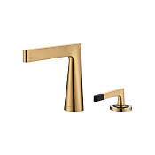 Boheme Duo Смеситель для раковины на 2 отверстия, без д/к, длина излива 18,6 см, цвет: bronze 161-BR