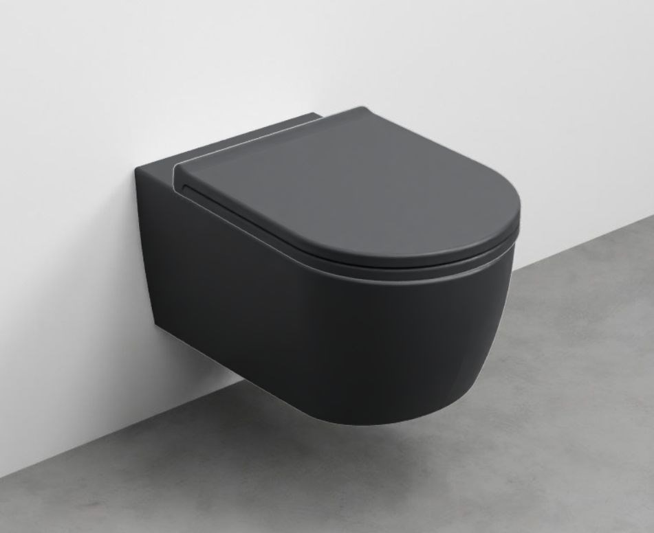 Cielo Smile Унитаз подвесной 35x53 см, безободковый, цвет: lavagna SMVSNWK.LV