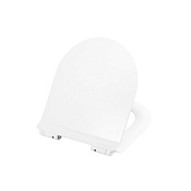 Cezares Крышка-сиденье для унитаза, с микролифтом, цвет: белый глянцевый CZR-076-SC