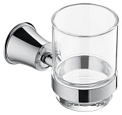 Cezares Liberty Стакан с держателем, подвесной, стекло, цвет: хром CZR-F-8986