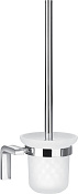 Cezares Ultima Ершик для унитаза подвесной, колба из матового стекла, цвет: хром CZR-F-8932