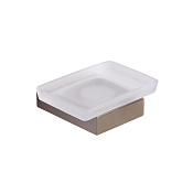 Cezares Slider Мыльница подвесная, чаша из матового стекла, цвет: сатин SLIDER-SODS-IN