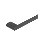 Cezares Stylus Полотенцедержатель 23 см, подвесной, цвет: черный матовый STYLUS-TH02-NOP