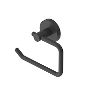 Cezares Relax Держатель туалетной бумаги подвесной открытый, цвет: черный матовый RELAX-PH1-NOP