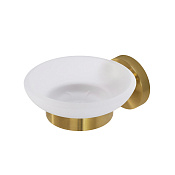 Cezares Relax Мыльница подвесная, чаша из матового стекла, цвет: золото брашированное RELAX-SODS-BORO